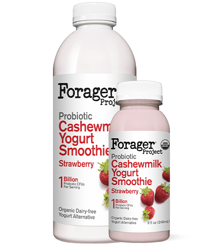 28oz & 8oz Strawberry Probiotic Yogurt Bottles