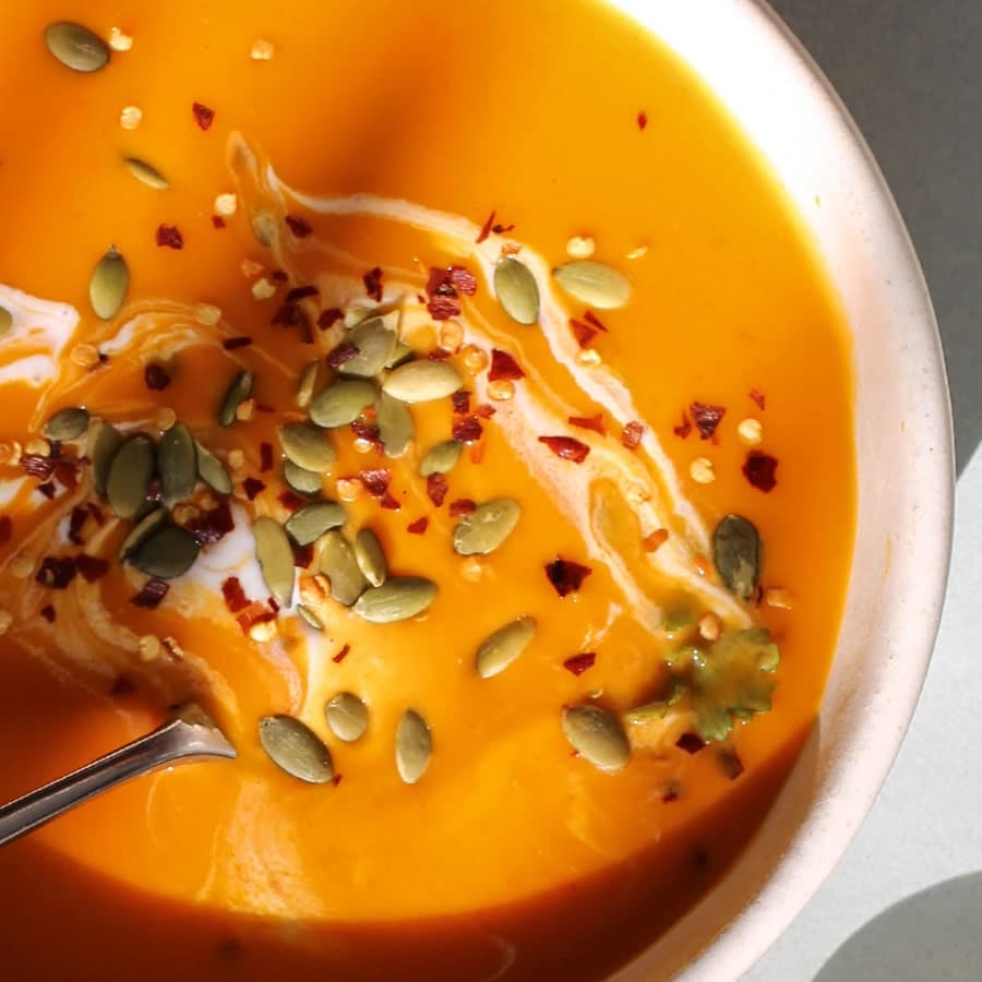 Red Curry Butternut Soup