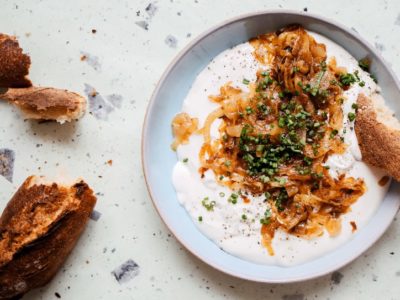 Caramelized Onion and Yogurt Dip Recipe
