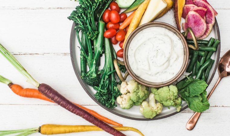 Herbed Ranch with Crudite Recipe