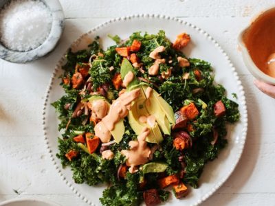 Sweet Potato Kale Salad Recipe