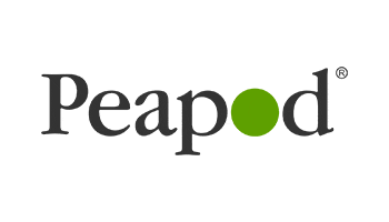 Black and Green Peapod Logo