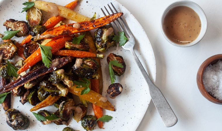 Roasted Vegetables with Balsamic Dressing Recipe
