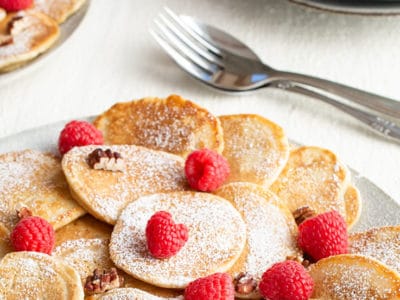 Mini Vegan Pancakes with Coconut Recipe