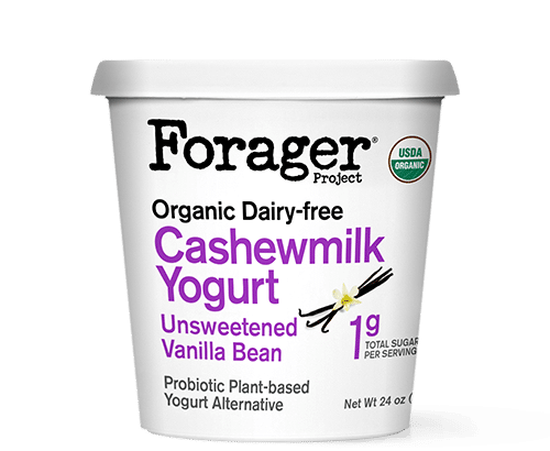 unsweetened vanilla vegan yogurt