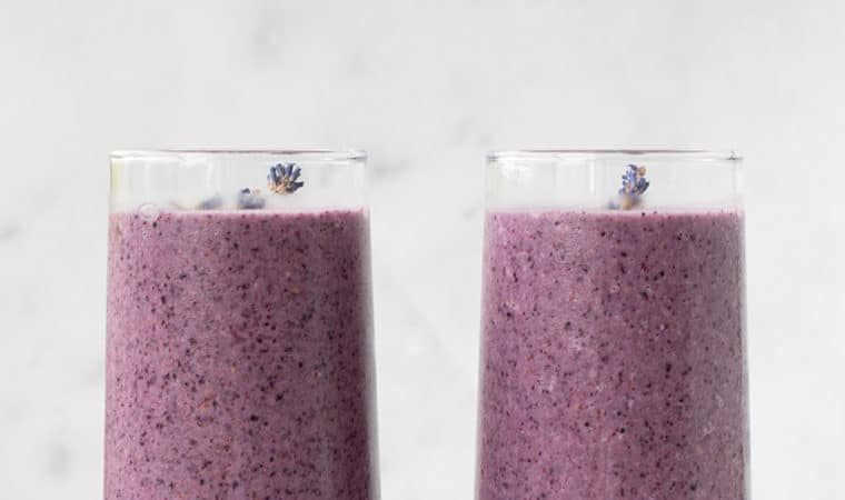 Blueberry Lavender Smoothie Recipe