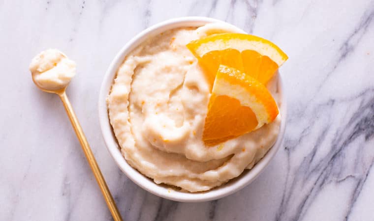 Orange Creamsicle Frozen Yogurt Recipe