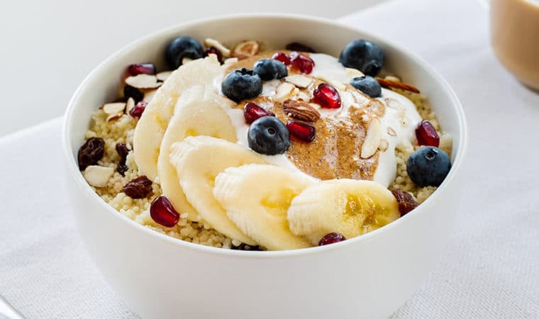 Couscous with Yogurt & Fruit Recipe