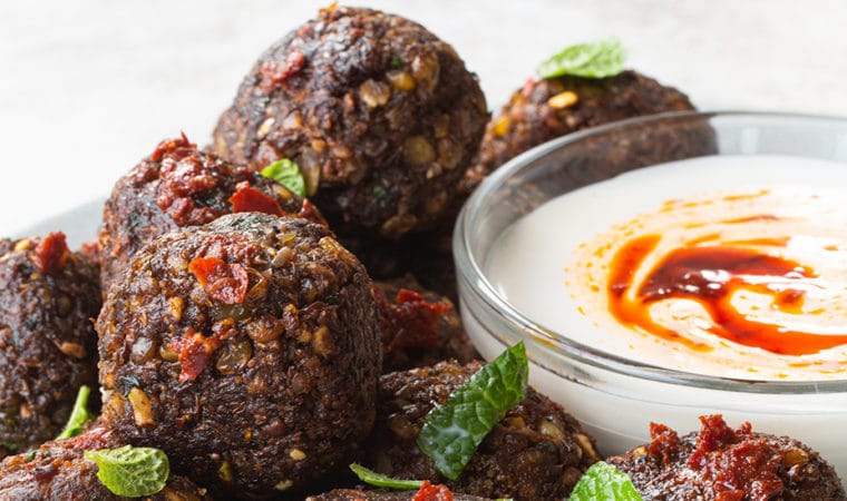 Spicy Vegan Meatballs Recipe