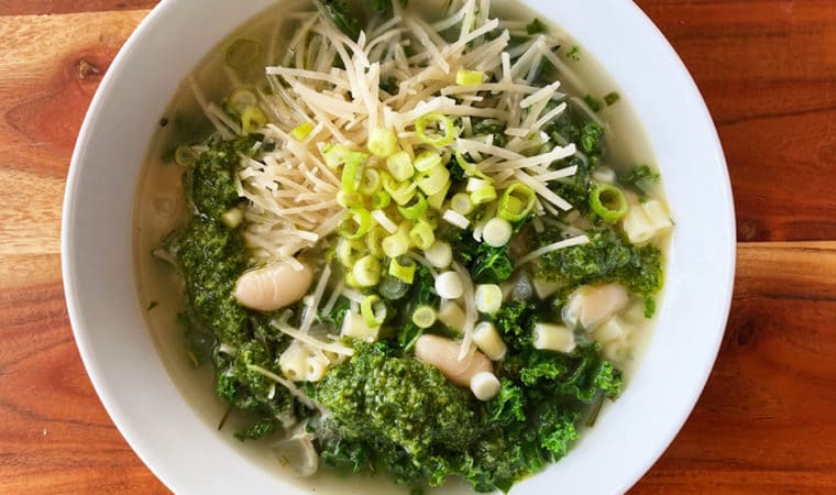 White Beans & Greens Soup