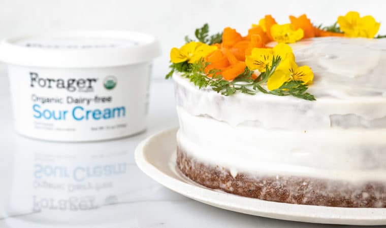 Carrot Cake with Sour Cream Frosting
