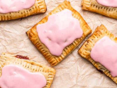 Vegan Raspberry Breakfast Tarts Recipe