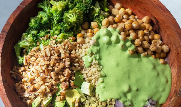 Broccoli Quinoa Bowl Recipe